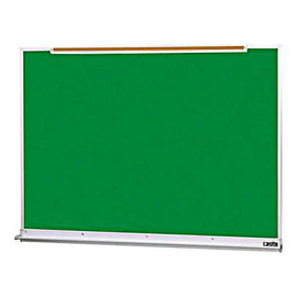 Claridge Porcelain on Steel Chalkboard, 1" Map Rail & Chalk Tray Claridge Products Shiffler Furniture and Equipment for Schools