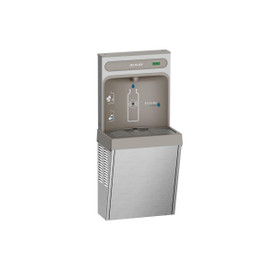 Elkay ezH2O Refrigerated Surface Mount Bottle Filling Station, Non-Filtered 8GPH Stainless Steel Elkay Shiffler Furniture and Equipment for Schools