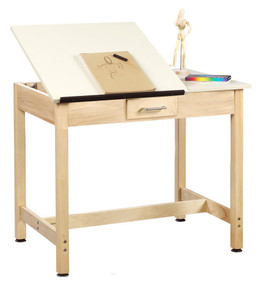 Diversified Woodcrafts Drafting Table - 36x24x30, DT-2SA30 Diversified Woodcrafts Shiffler Furniture and Equipment for Schools