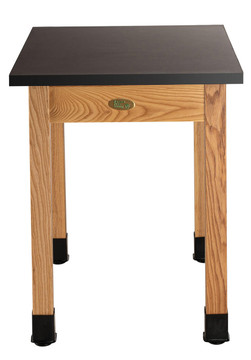 NPS Wood Science Lab Table, 24 x 30 x 30, Phenolic Top National Public Seating Shiffler Furniture and Equipment for Schools