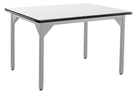 Buy NPS Heavy Duty Steel Table, Gray Frame, 48 x 60 x 30