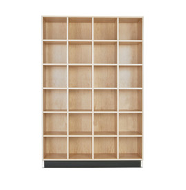 Diversified Woodcrafts Maple Cubby Cabinet, 16 Cubbies, 48"w x 15"d x 72"h Diversified Woodcrafts Shiffler Furniture and Equipment for Schools