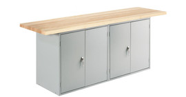 Diversified Woodcrafts Wall & Island Bench - Lb-D2, 8"W Locker, Double Door Diversified Woodcrafts Shiffler Furniture and Equipment for Schools