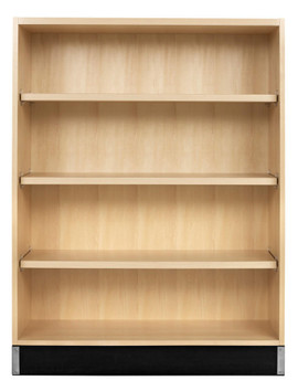 Diversified Woodcrafts Open Shelf Floor St Unit - Maple, 36"W x 16"D x 48"H Diversified Woodcrafts Shiffler Furniture and Equipment for Schools