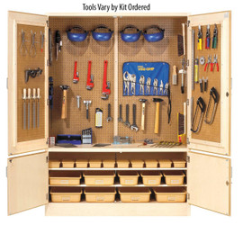 Diversified Woodcrafts General Tool Storage Cabinet W/Tools Diversified Woodcrafts Shiffler Furniture and Equipment for Schools