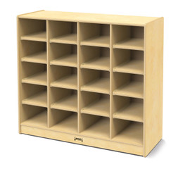 Jonti-Craft 20 Cubbie-Tray Mobile Unit - without Trays Jonti-Craft Shiffler Furniture and Equipment for Schools