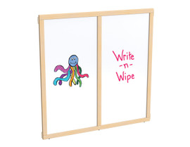 KYDZ Suite Panel - S-height - 48" Wide - Write-n-Wipe Jonti-Craft Shiffler Furniture and Equipment for Schools