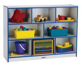 Rainbow Accents Super-Sized Single Mobile Storage Unit - Teal Jonti-Craft Shiffler Furniture and Equipment for Schools