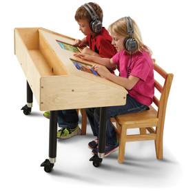 Jonti-Craft Dual Tablet Table - Stationary Jonti-Craft Shiffler Furniture and Equipment for Schools