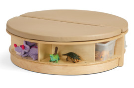 Jonti-Craft Read-a-Round Island - Wheat Jonti-Craft Shiffler Furniture and Equipment for Schools