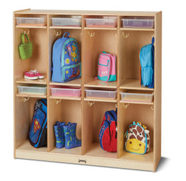 Jonti-Craft Take Home Center _ 8 Section _ with Colored Paper-Trays Jonti-Craft Shiffler Furniture and Equipment for Schools