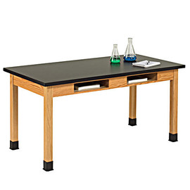 NPS Heavy Duty Steel Table, Gray Frame, 36 x 96 x 30, Whiteboard Top