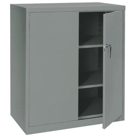 Under Counter Storage Cabinet - 36 x 18 x 36, Assembled, Gray