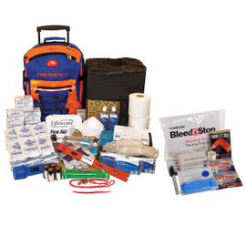 Lifesecure SchoolGuard Easy-Roll Classroom Evacuation & Lockdown Kit w/Compact 100 Bleeding Control Kit Lifesecure Shiffler Furniture and Equipment for Schools