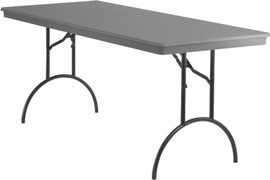 Resilient Lightweight ABS Plastic Tables, 18x96