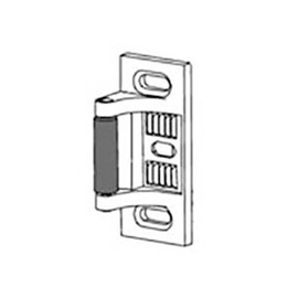 299 Roller strike for Von Duprin Exit device series 22/88/98/99 US26D Satin chromium finish Allegion Shiffler Furniture and Equipment for Schools