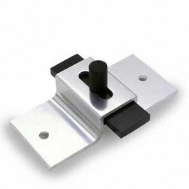 Universal slide latch, 3-1/2 Inch OC, surface mount, brite dip aluminum Scranton Products, Inc. Shiffler Furniture and Equipment for Schools