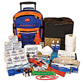 Securevac 30 Person Easy Roll Evacuation and Shelter In Place Survival Kit Lifesecure Shiffler Furniture and Equipment for Schools