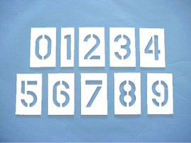 Number Stencils for Spray Painting 300mm - Signblitz Stencils & Signage