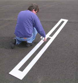 Stencil Ease 36-in Handicap Parking Paint Stencil in the Stencils  department at