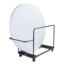 National Public Seating Table Dolly Cart for Folding Tables - Holds 71" Round Tables National Public Seating Shiffler Furniture and Equipment for Schools