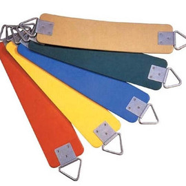 Jensen S130 Commercial 6" Rubber Strap Swing Seat w/Insert & Triangle Hardware - Blue Jensen Swing Shiffler Furniture and Equipment for Schools