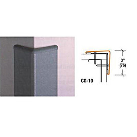 4' RC Musson Corner Guard with 3" wings & tape R.C. Musson Rubber Co. Shiffler Furniture and Equipment for Schools