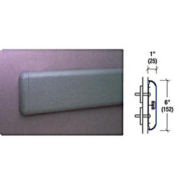 RC Musson End Cap for WG6 Flat Wall Guard R.C. Musson Rubber Co. Shiffler Furniture and Equipment for Schools