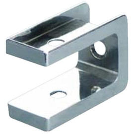 Universal Double-Prong Coat Hook, polished Chrome Zamac