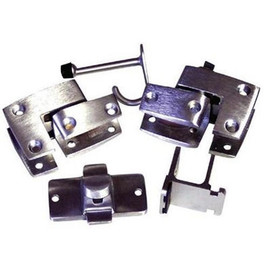 Hardware kit, with vault hinges for Solid Plastic, inswing door Accurate Partitions Shiffler Furniture and Equipment for Schools