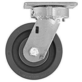 6 X 2 CCNYLEX solid nylon KINGPINLESS SWIVEL 4 X 4-1/2 TP 7-1/2 OH 1500# CAP Shiffler Shiffler Furniture and Equipment for Schools