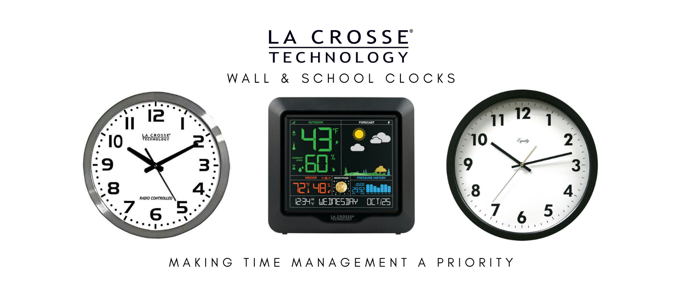 Wall & School Clocks   Making Time Management A Priority