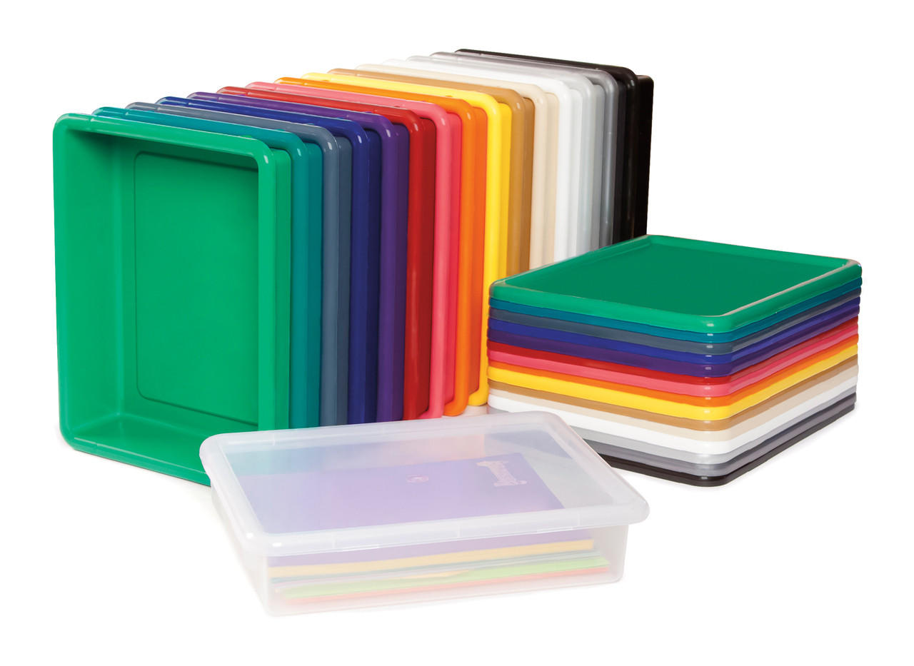 Jonti-Craft® Paper-Trays & Tubs Lid - Clear