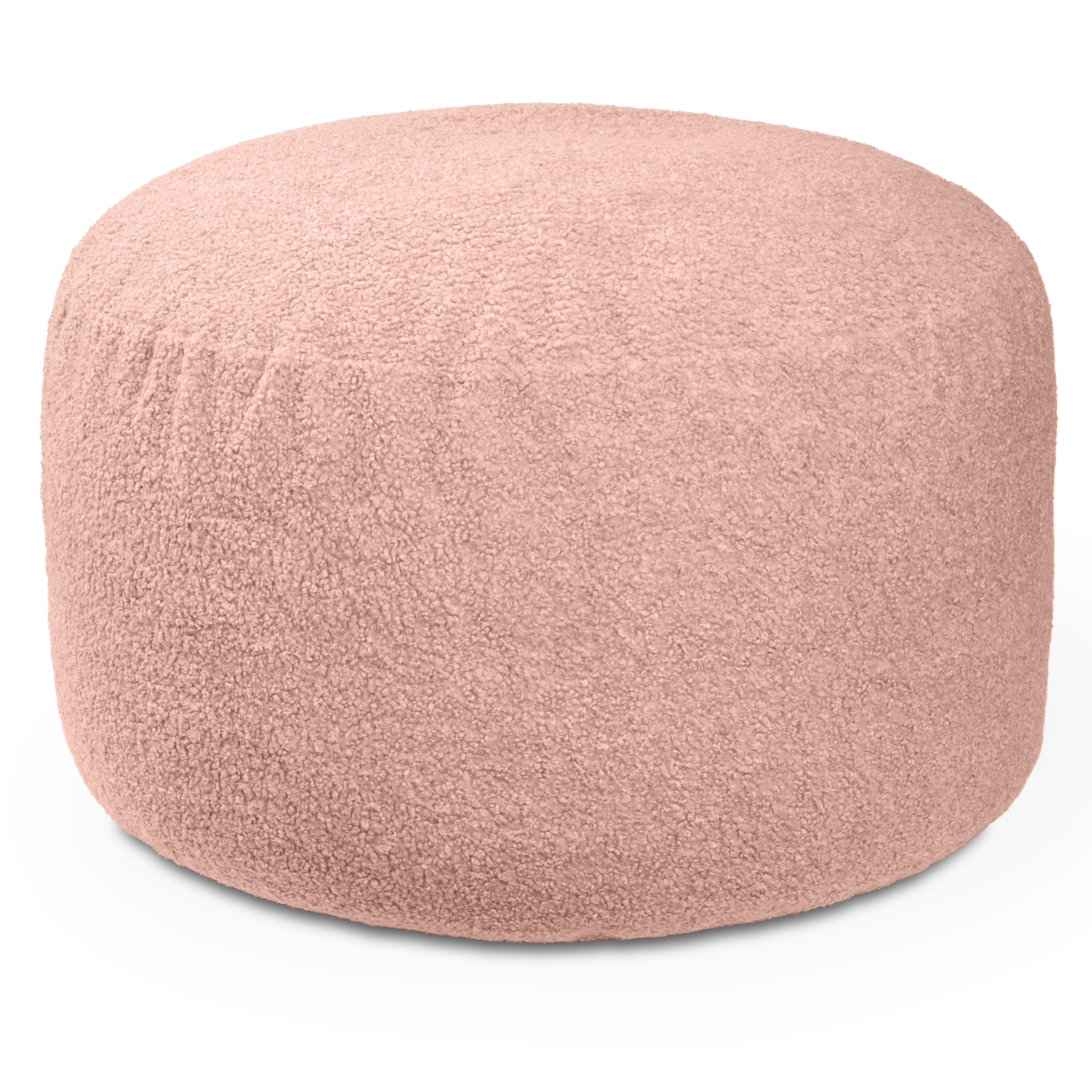 Buy Jaxx Saxx Shearling Faux-Lamb 4 Ft Large Round Bean Bag, Pink