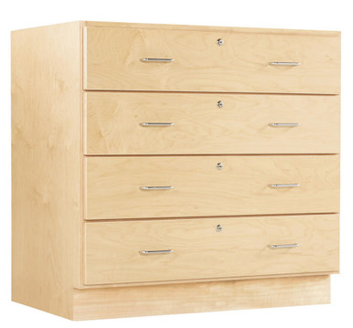 Buy Diversified Woodcrafts Flat File, Maple, 5 Drawers  Shiffler -  Furniture, Fixtures and Equipment for Schools