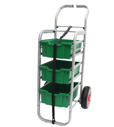 Buy Rover All Terrain Cart in Silver w/ 3 Deep F2 Grass Green Trays ...