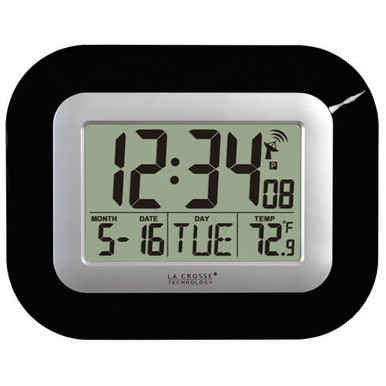  CLOCK デジタル表示　シルバー Amazon.co.jp: セイコークロック 掛け時計 オフィスタイプ 電波