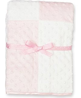 white minky blanket