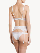 Reggicalze bianco in Lycra® e tulle_3