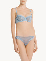 Reggiseno a balconcino in Lycra® celeste con pizzo Leavers_1