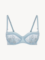 Reggiseno a balconcino in Lycra® celeste con pizzo Leavers_0