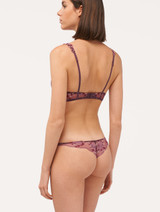 Reggiseno push-up in Lycra® riciclata bordeaux_2