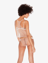 Canotta in tulle stretch ricamato nude_2