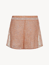 Short in raso di seta rosa con pizzo Leavers_2