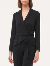 Top in jersey di misto seta e modal nero_1