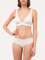 Reggiseno a triangolo in rayon off-white_1