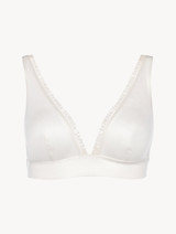 Reggiseno a triangolo in rayon off-white_0