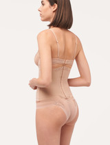 Corsetto in tulle stretch color sabbia_2