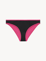Slip mare nero con finiture fucsia_0