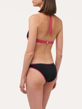 Reggiseno mare color-block fucsia e nero_2